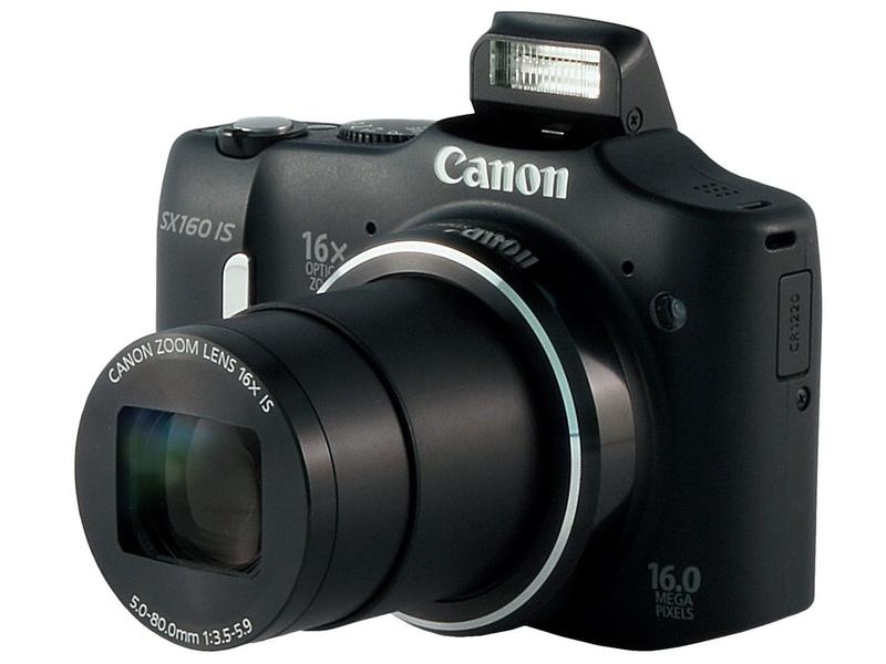 【完動品】Canon PowerShot SX160 IS Canon PowerShot SX SX160 IS compacta cor preto | MercadoLivre